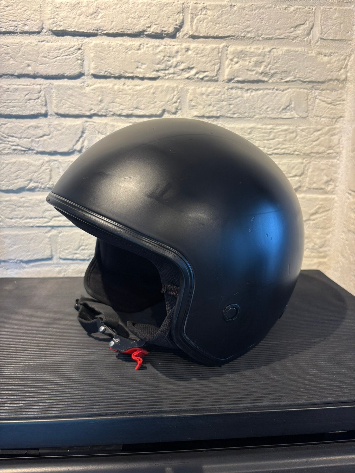 Helm scooter / motor helm potje maat L 59 cm, Ophalen of Verzenden, Zo goed als nieuw, Large