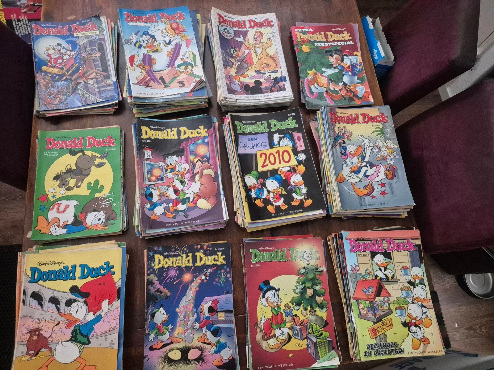 Grote collectie Donald Duck stripboeken, Boeken, Stripboeken, Meerdere stripboeken, Ophalen, Gelezen