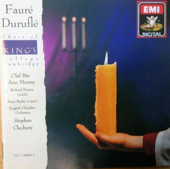 FAURE / DURUFLE Requiem CD EMI BÄR MURRAY (1), Ophalen of Verzenden, Romantiek, Gebruikt, Vocaal