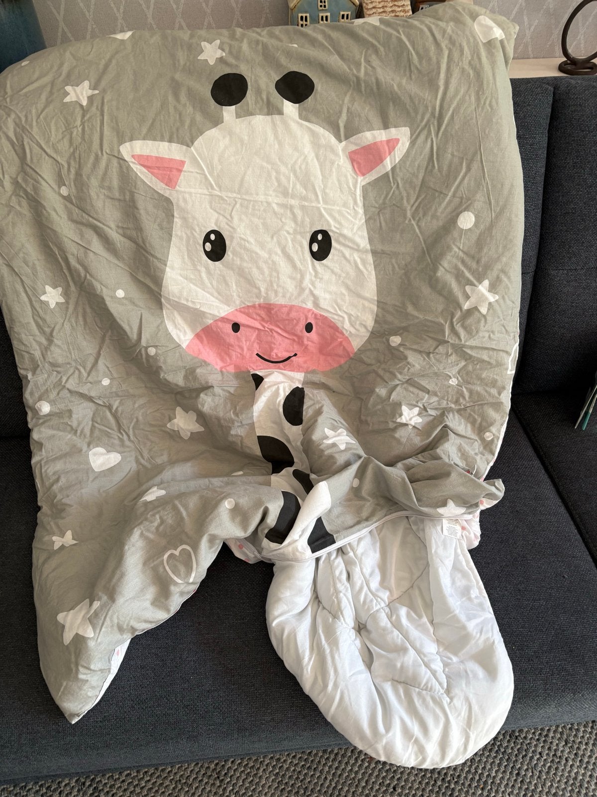 Dekbed met overtrek en kussensloop voor baby/campingbedje, Kinderen en Baby's, Ophalen, Jongetje of Meisje, Beddengoedset, Zo goed als nieuw