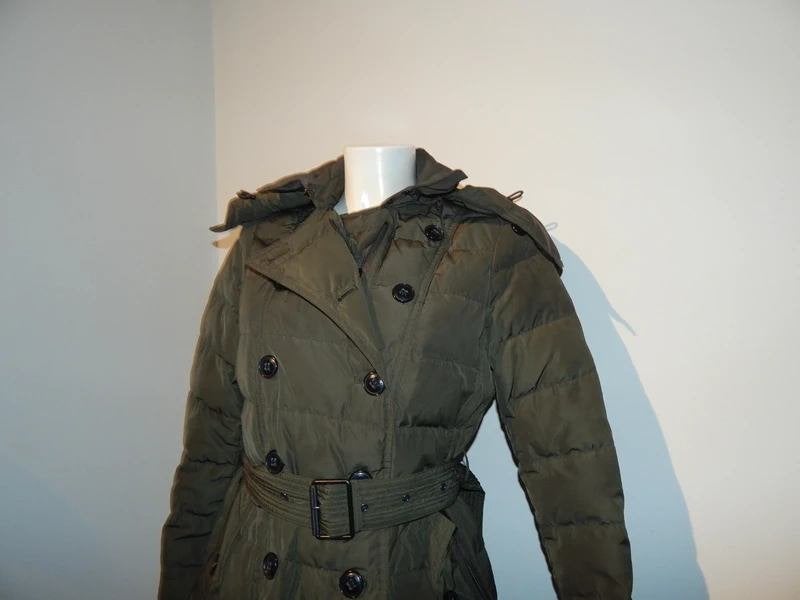 Burberry Brit heerlijke warme jas gevoerd rits knopen S, Verzenden, Burberry Brit, Maat 36 (S), Gedragen