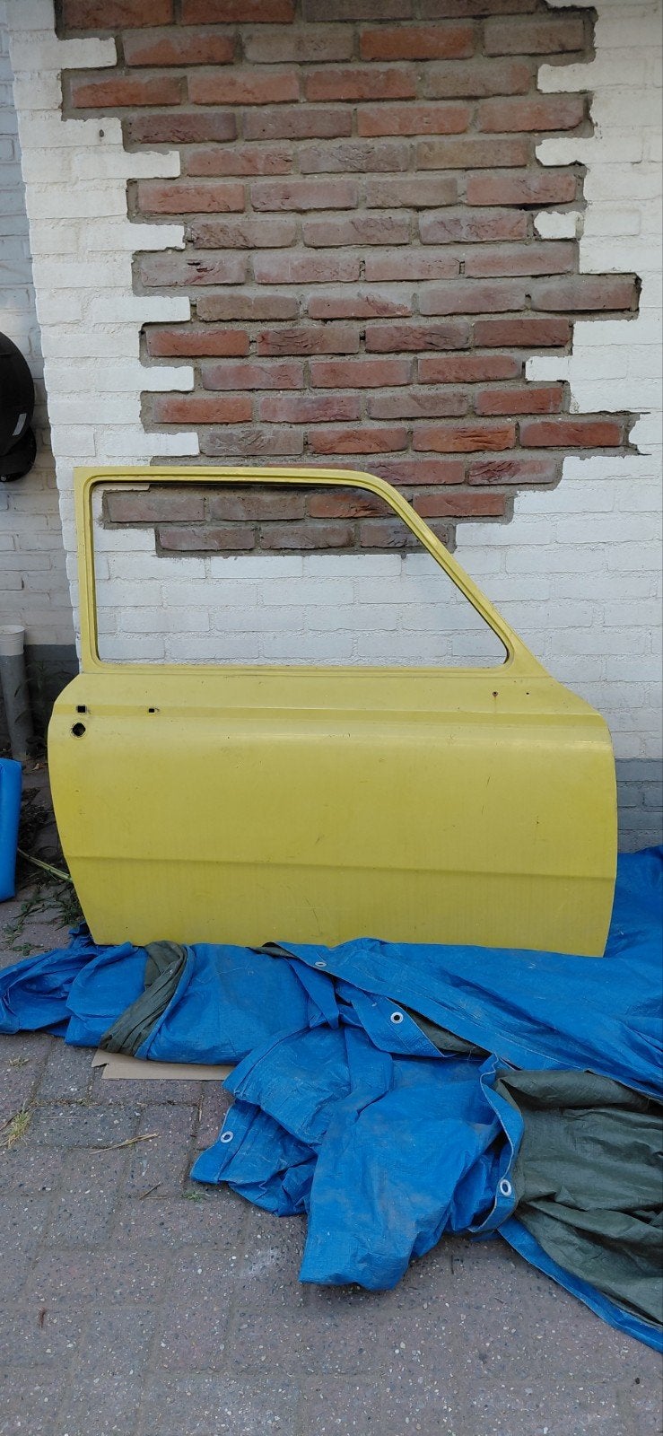 Rechter deur DAF 46, Ophalen