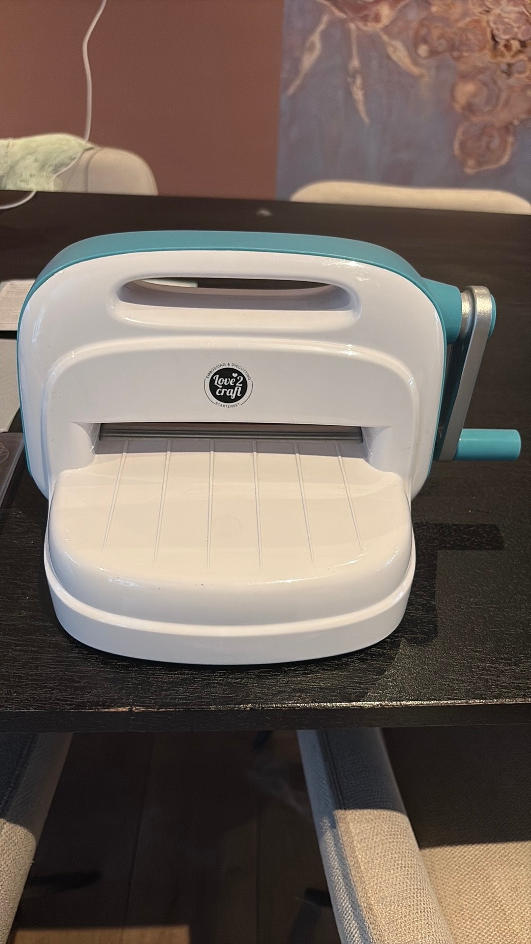 Love2Craft Stans- en Embossingmachine met Platen, Gebruikt, Geschikt voor karton, Ophalen of Verzenden, Kunststof