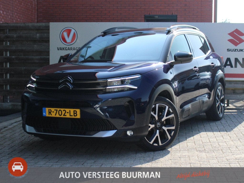 Citroen C5 Aircross 1.6 Plug-in Hybrid 225 Shine Schuif/Kant, Auto's, Citroën, 14 kWh, Gebruikt, 4 cilinders, 240 min