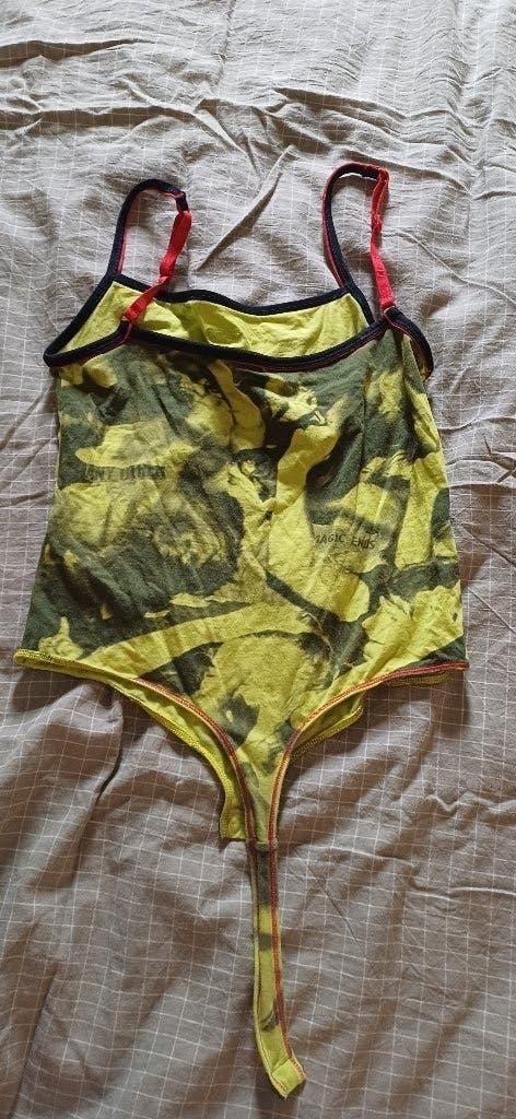 sexy body van merk Diesel, nieuw, fraaie kleuren, Diesel, Verzenden, Geel, Body of Korset