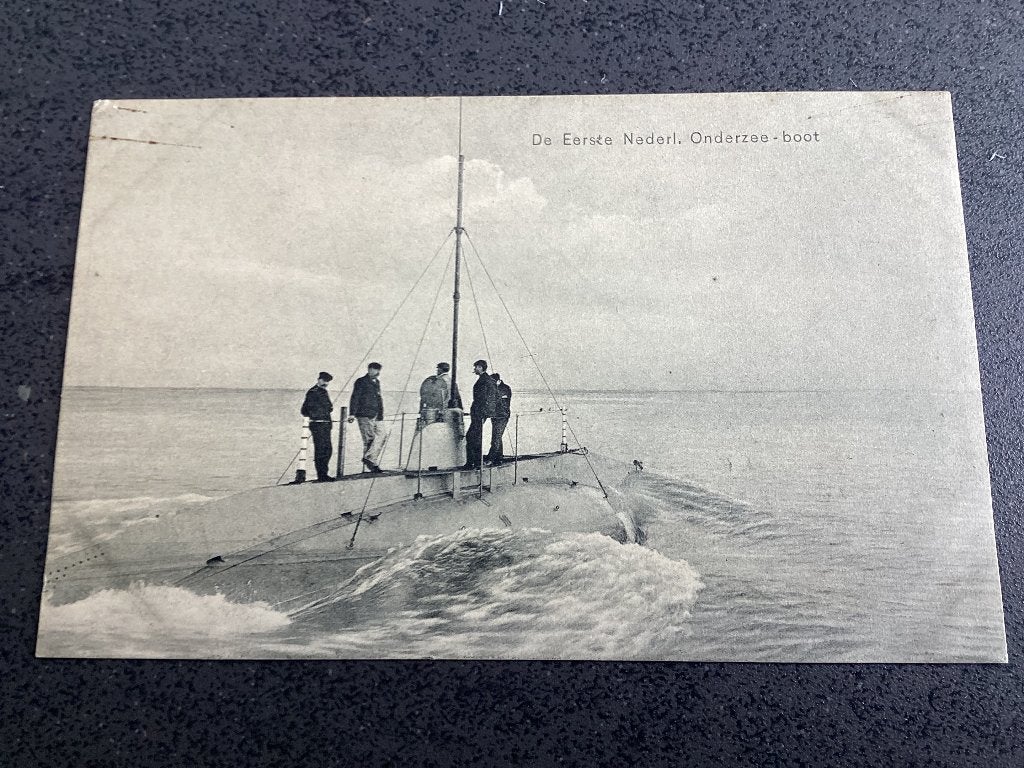 Vlissingen. Duikboot. No 6., Ophalen of Verzenden, 1920 tot 1940, Ongelopen, Zeeland