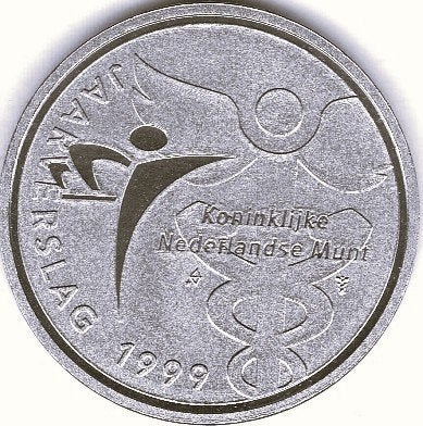 JAAR VERSLAG 1999 KONINKLIJKE NEDERLANDSE MUNT, Ophalen of Verzenden, Overige materialen