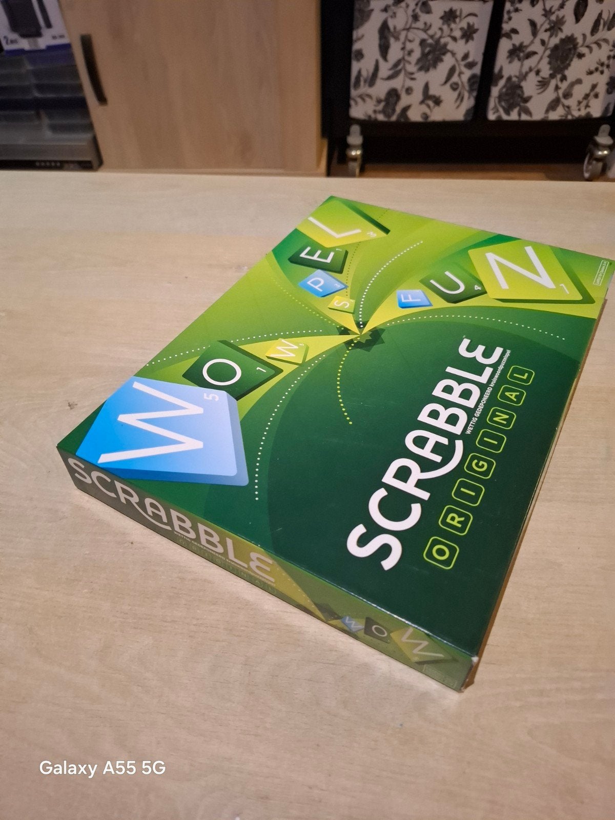 Scrabble Original Bordspel - Zo goed als nieuw, Mattel, Ophalen of Verzenden, Zo goed als nieuw, Drie of vier spelers