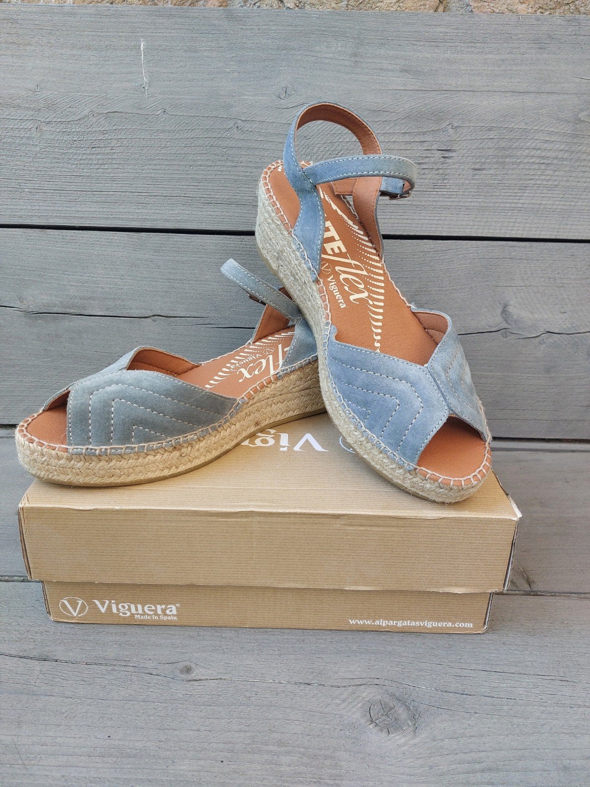 Viguera espadrilles maat 41, Viguera, Blauw, Nieuw, Ophalen of Verzenden