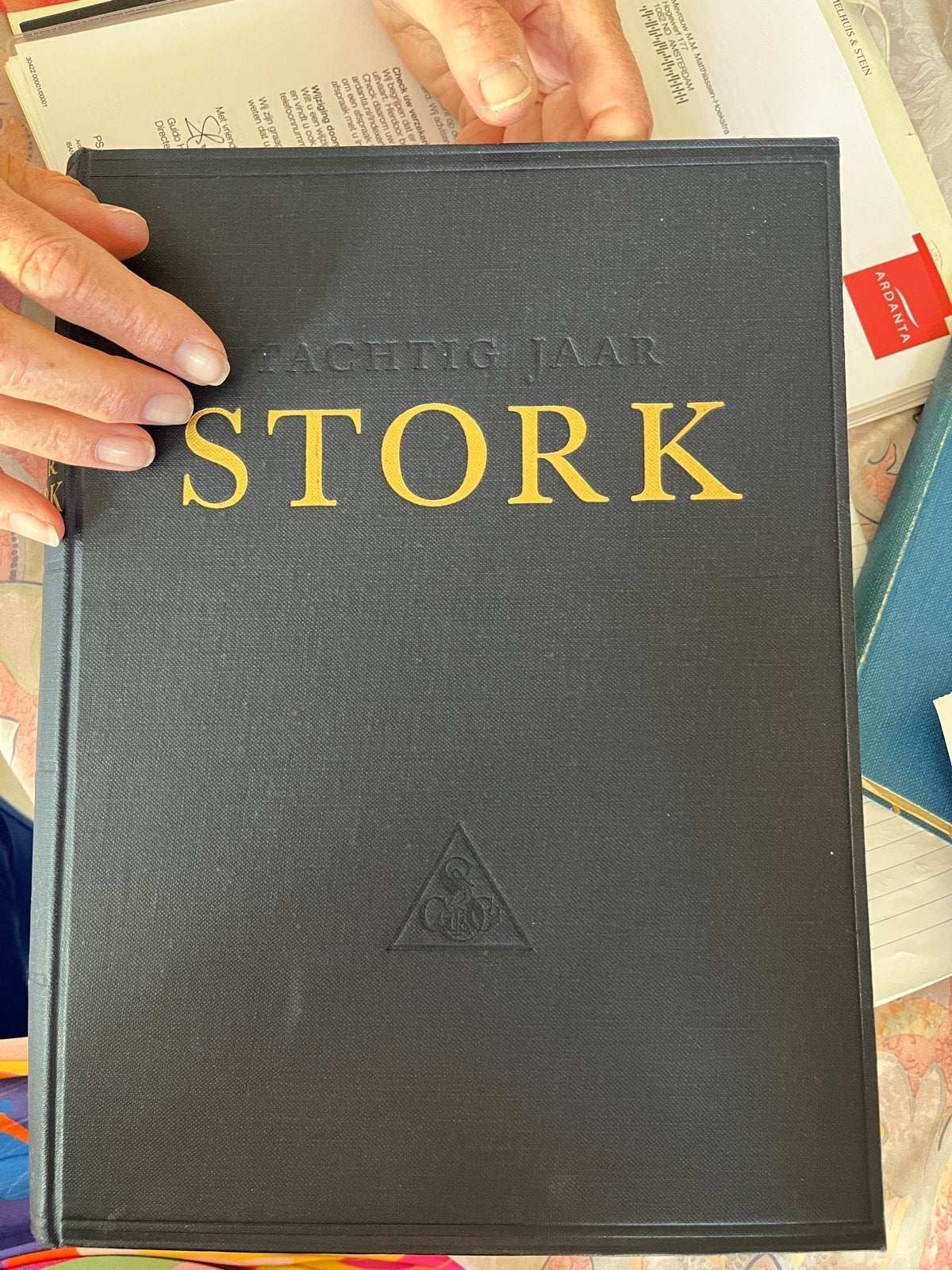 Stork boek over het 80 jarig bestaan. Uit 1948., Ophalen of Verzenden, Zo goed als nieuw