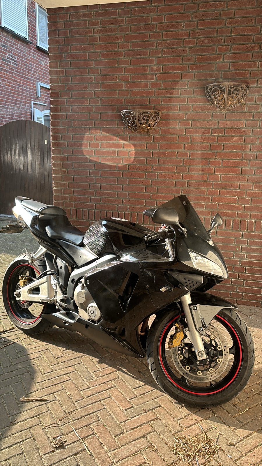 Zwarte Honda CBR 600RR PC37, 4 cilinders, Motorrijbewijs A, Gebruikt, Super Sport