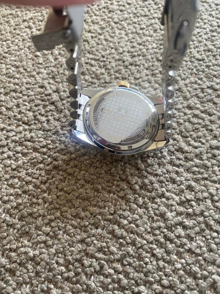 Jacques Lemans herenhorloge, Overige merken, Gebruikt, Staal, Polshorloge