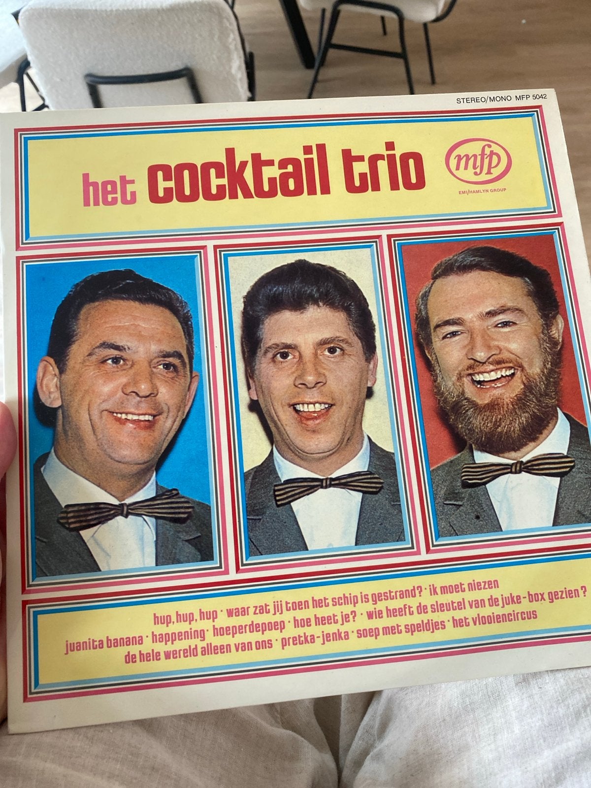 Het Cocktail Trio - Vintage Vinyl LP, Ophalen of Verzenden, Gebruikt, 12 inch