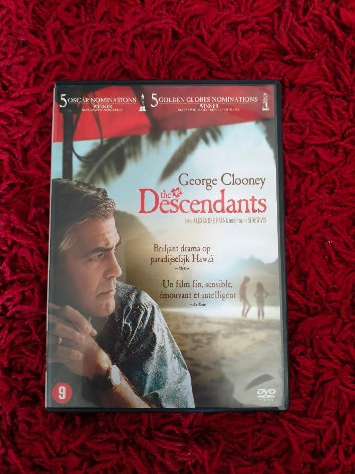 The descendants ( George Clooney ) DVD, Alle leeftijden, Ophalen of Verzenden, Gebruikt
