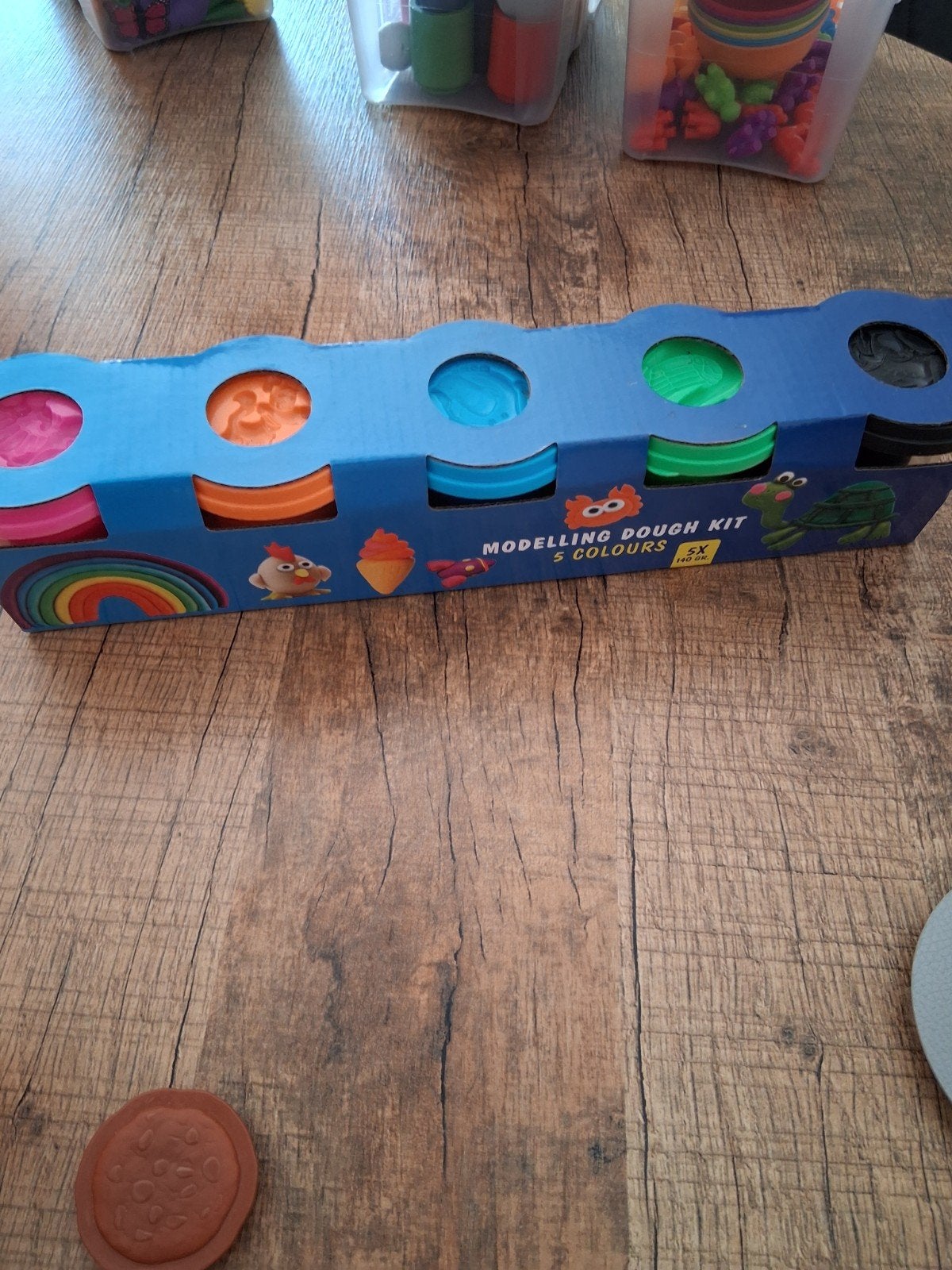Grote set Play-Doh en klei met veel accessoires, Ophalen, Gebruikt, Bouwen