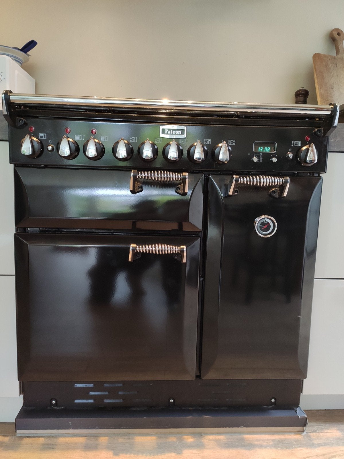 Falcon Elan 90 fornuis, Ophalen, 60 cm of meer, Grill, Zo goed als nieuw