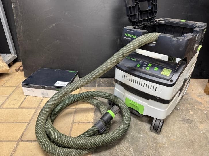 Festool CTLC MINI I accu stofzuiger ZGAN ruim 1jaar garantie, Doe-het-zelf en Verbouw, Ophalen of Verzenden, Zo goed als nieuw