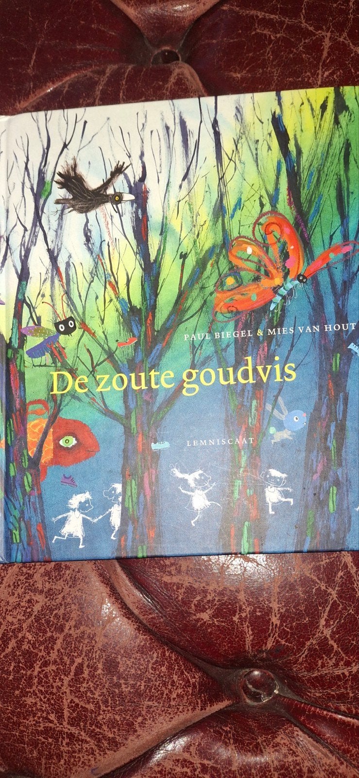 De Zoute Goudvis - Paul Biegel & Mies van Hout, Ophalen of Verzenden, Zo goed als nieuw