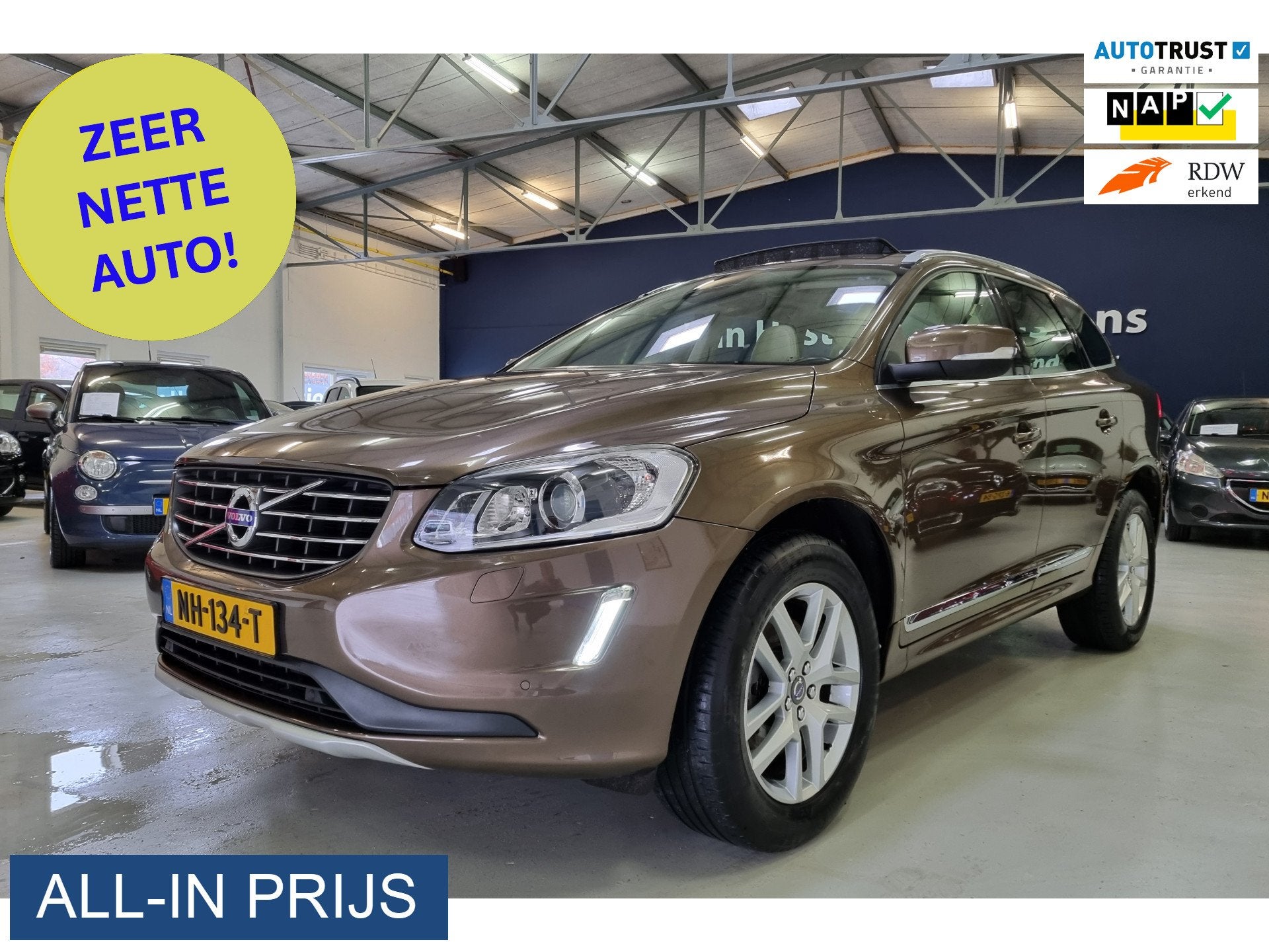 Volvo XC60 2.0 T5 FWD Polar+ ✅SUPER MOOI ✅GOED VEZORGD!, Auto's, Volvo, 15 km/l, Gebruikt, Euro 6, 4 cilinders