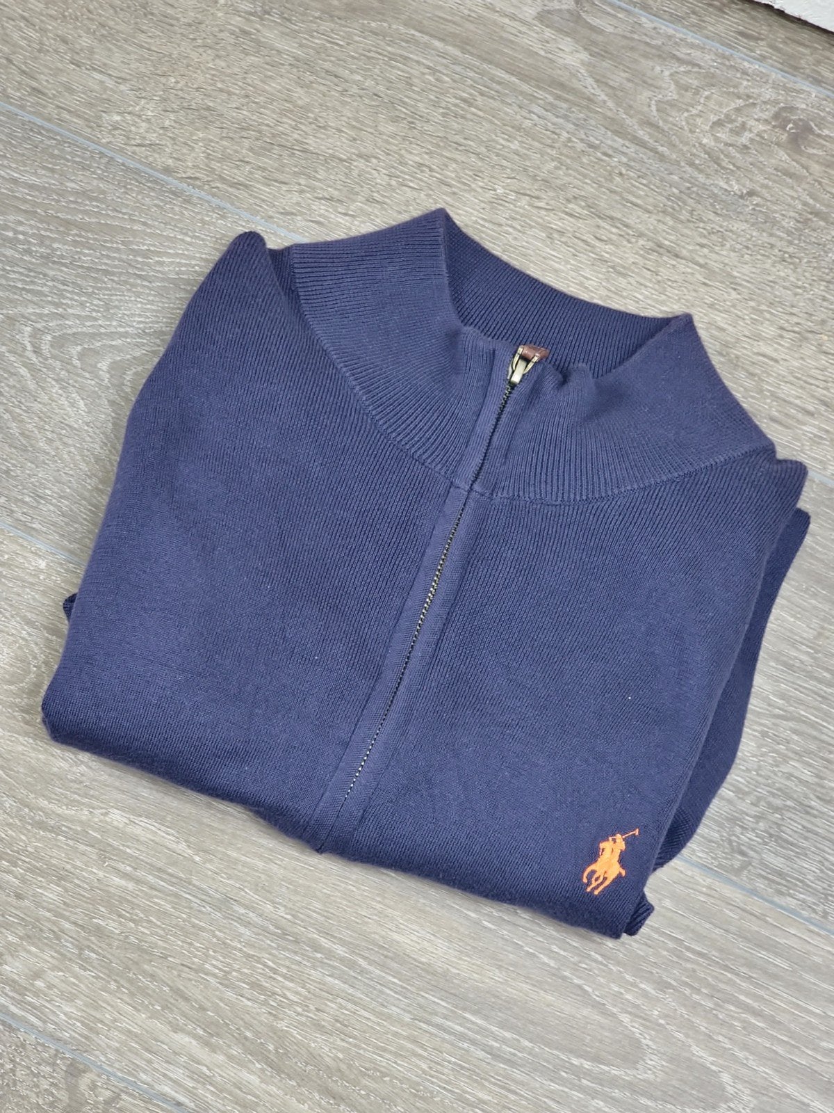 Ralph Lauren specer donker blauw, Ophalen of Verzenden, Zo goed als nieuw, Maat 56/58 (XL), Blauw