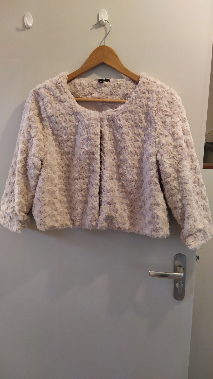 Leuk beige jasje/vestje van Promiss, maat 40, Maat 38/40 (M), Promiss, Beige, Ophalen of Verzenden