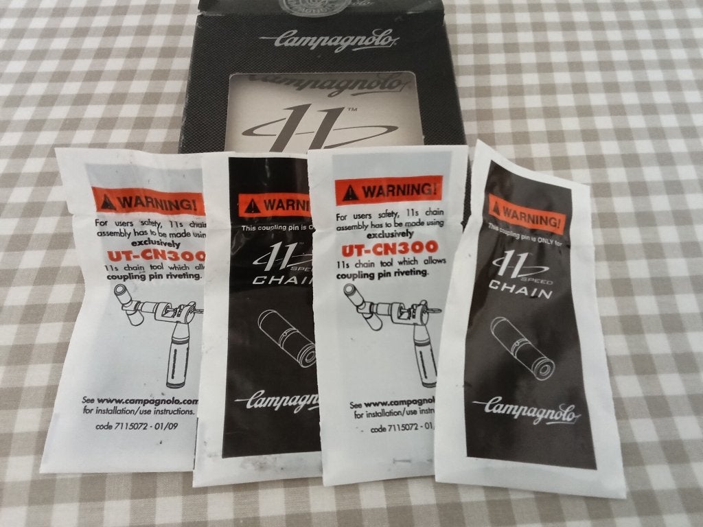 Campagnolo Ultra - Link 11s kettingstift (4 stuks), Fietsen en Brommers, Fietsonderdelen, Campagnolo, Ophalen of Verzenden, Nieuw