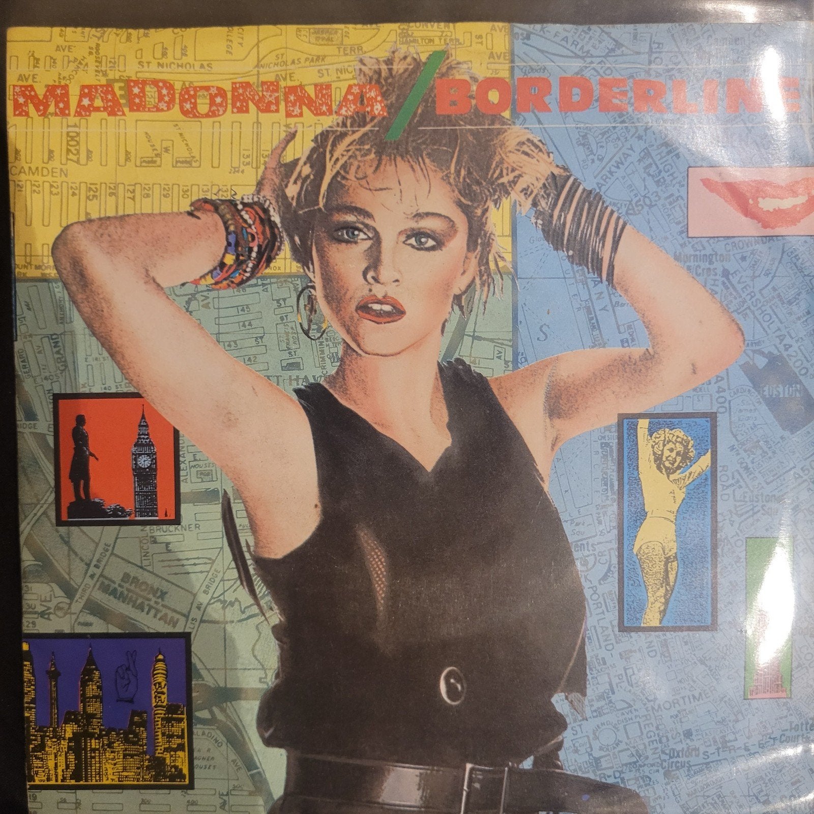 Madonna borderline, Cd's en Dvd's, Ophalen of Verzenden, Gebruikt, 7 inch, Pop