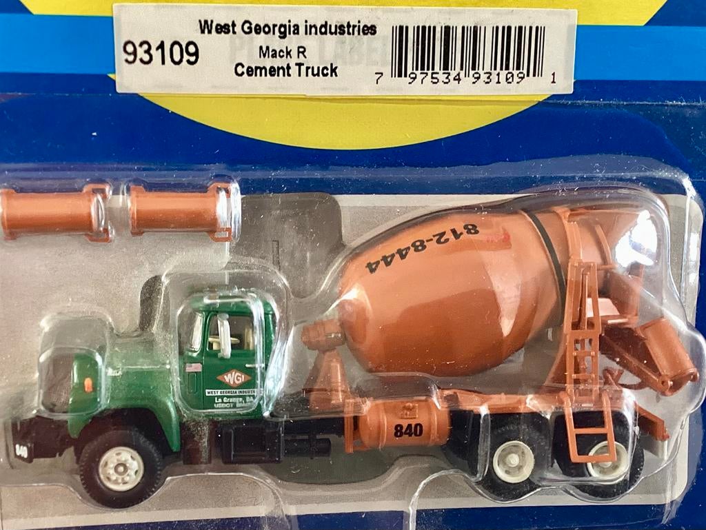 Athearn USA, Mack R, cement mixer, amerikaans truck model HO, Locomotief, Bachmann, Gelijkstroom of Wisselstroom, Nieuw