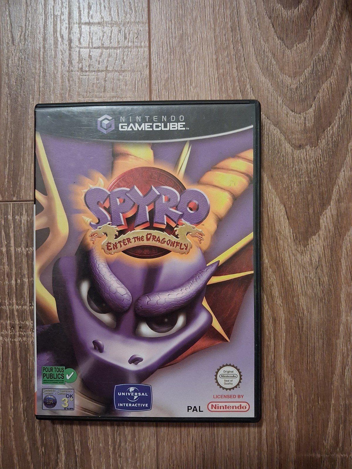 Spyro Enter the Dragonfly Nintendo GameCube (zonder boekje), Spelcomputers en Games, Games | Nintendo GameCube, Gebruikt, 1 speler