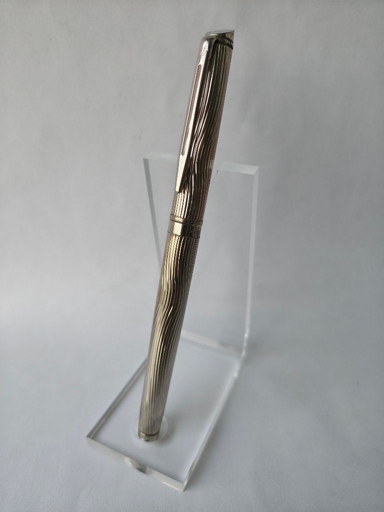 Vulpen Waterman Hemisphere Deluxe Metal CT golfpatroon, Verzamelen, Ophalen of Verzenden, Vulpen, Waterman