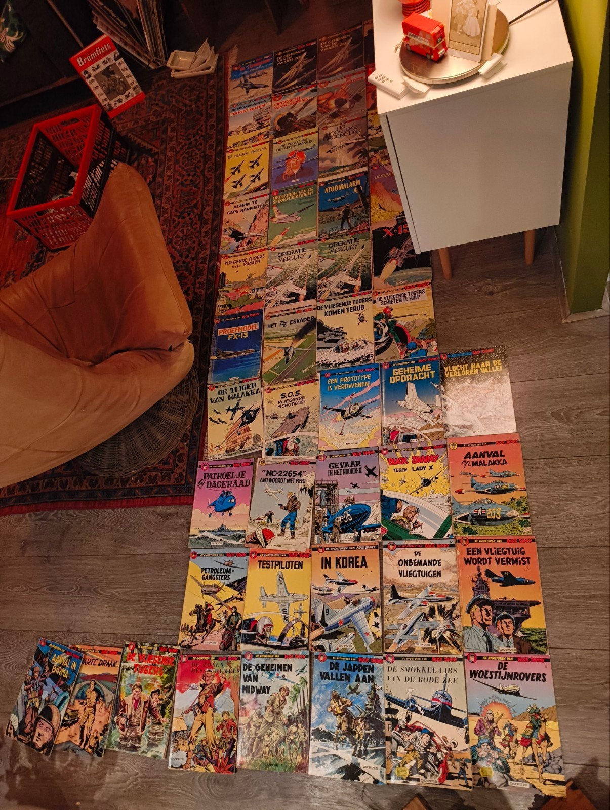 Buck Danny stripboeken 47 stuks, Meerdere comics, Ophalen of Verzenden, Gelezen, Europa