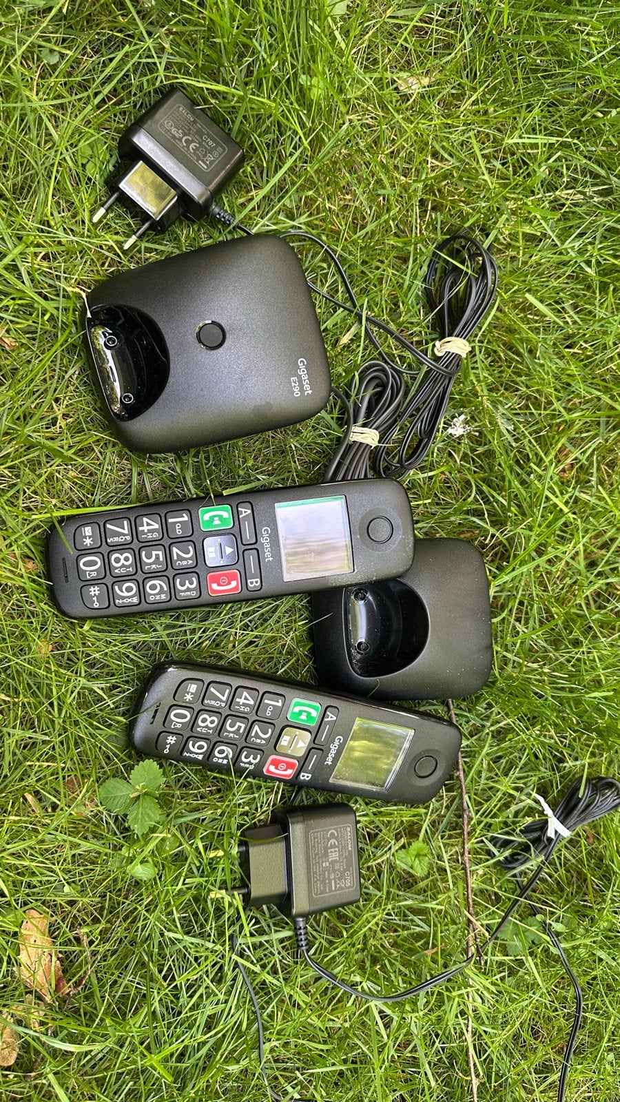 Gigaset E290 Dect telefoon met 2 handsets, Ophalen of Verzenden, Gebruikt, 2 handsets