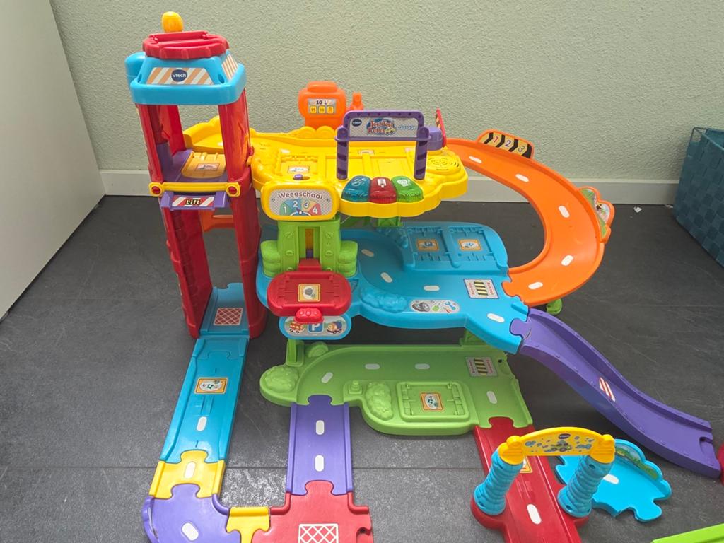 Vtech Toet toet parkeergarage, Kinderen en Baby's, Speelgoed | Vtech, Ophalen, Gebruikt, 2 tot 4 jaar