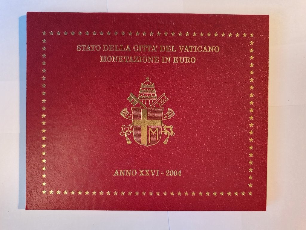 Euro muntset Vaticaanstad 2004, Postzegels en Munten, Munten | Europa | Euromunten, Ophalen of Verzenden, Vaticaanstad, Overige waardes