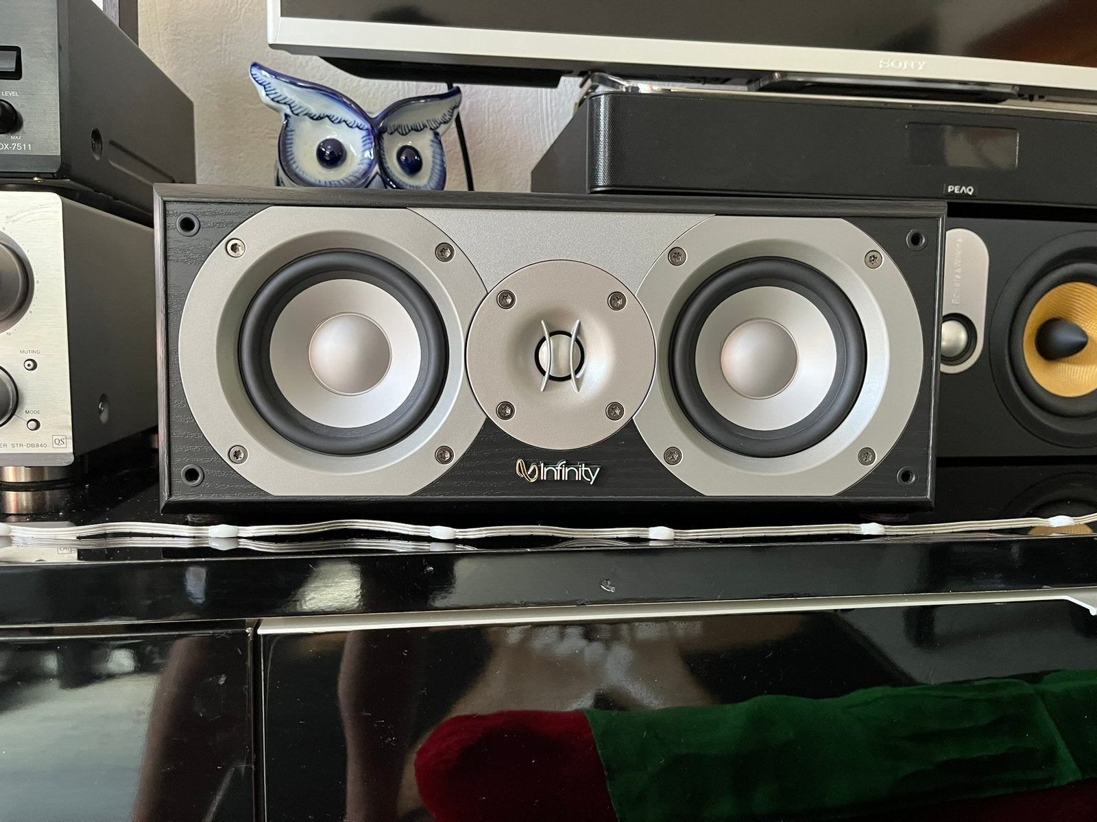 Infinety primus center speaker 0,8 ohm, Overige merken, Ophalen of Verzenden, Zo goed als nieuw, 60 tot 120 watt