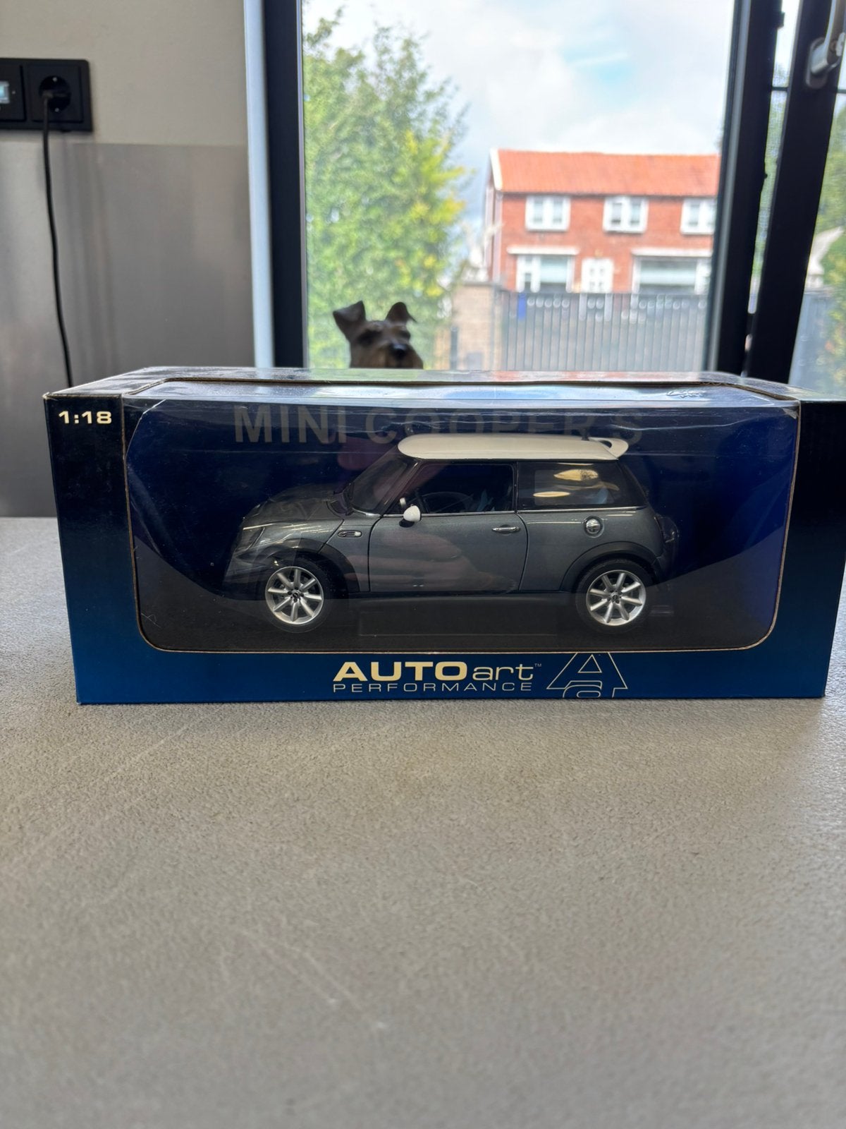 Zeer zeldzaam! R53 AutoArt, Hobby en Vrije tijd, Ophalen of Verzenden, Zo goed als nieuw, Autoart