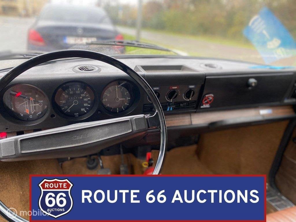 Saab 99 | 1972 | Route 66 Auctions, Auto's, Overige carrosserieën, Zwart, Bedrijf, Handgeschakeld