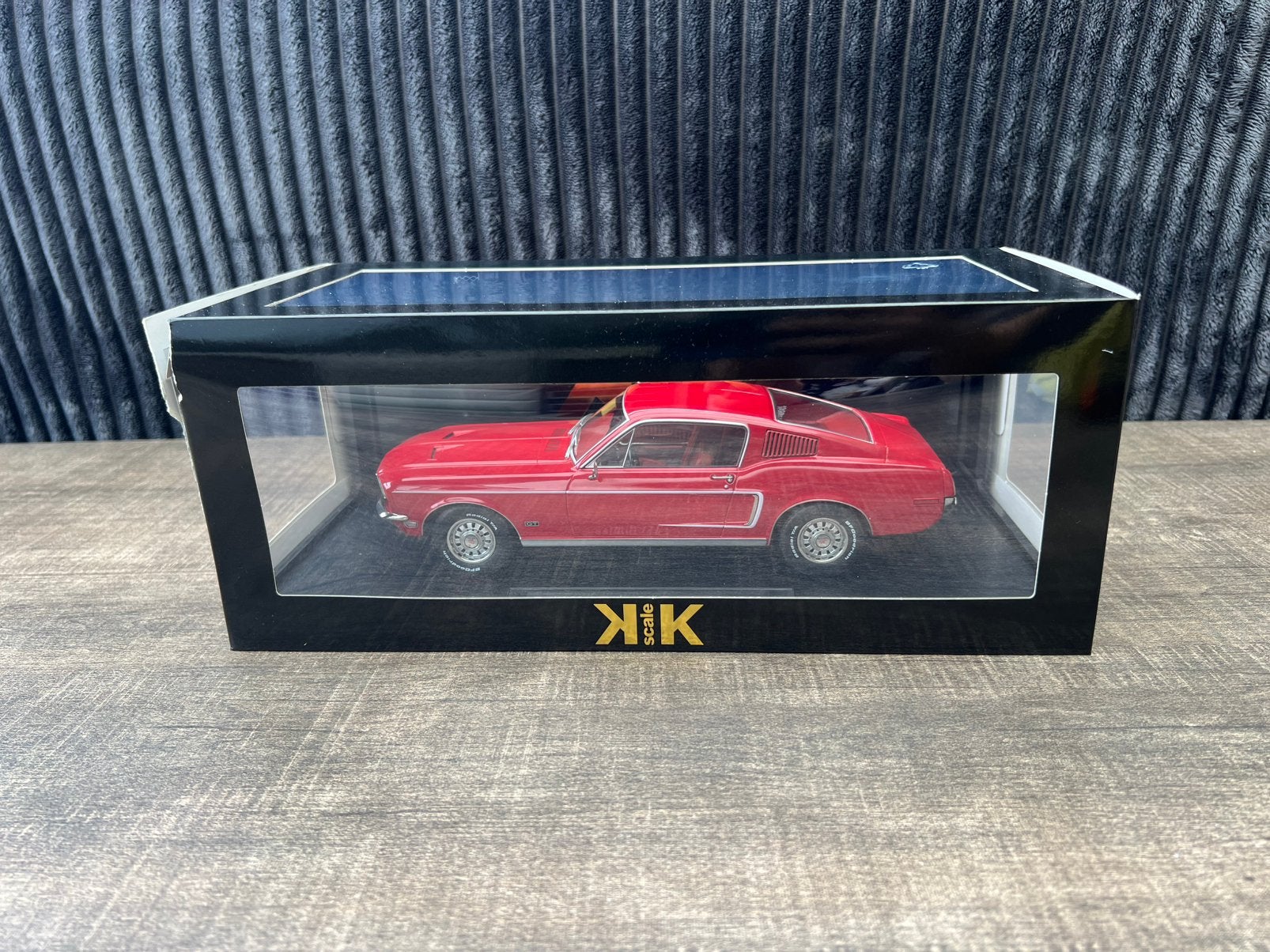 Ford mustang GT Fastback 1968 KK scale, Ophalen of Verzenden, Nieuw, Auto, Overige merken