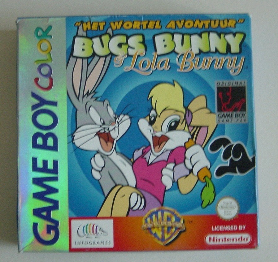 Bugs Bunny en Lola Bunny het wortel avontuur, Ophalen of Verzenden, Gebruikt