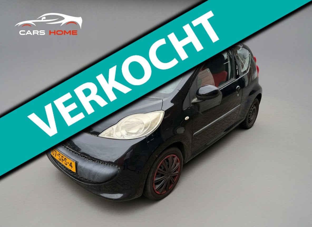 Peugeot 107 1.0-12V XR|airco|inruil koopje, Voorwielaandrijving, Gebruikt, 4 stoelen, Bedrijf