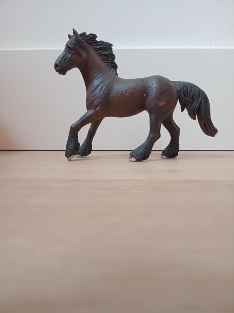 Oude Friesse schleich Merrie, Ophalen of Verzenden, Gebruikt, Paard, Beeldje of Figuurtje