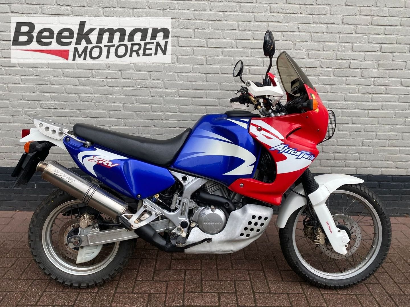 HONDA XRV 750 AFRICA TWIN (bj 2000) 64,657 km Hyperpro / TET, Motoren, 2 cilinders, HONDA, Motorrijbewijs A, Bedrijf