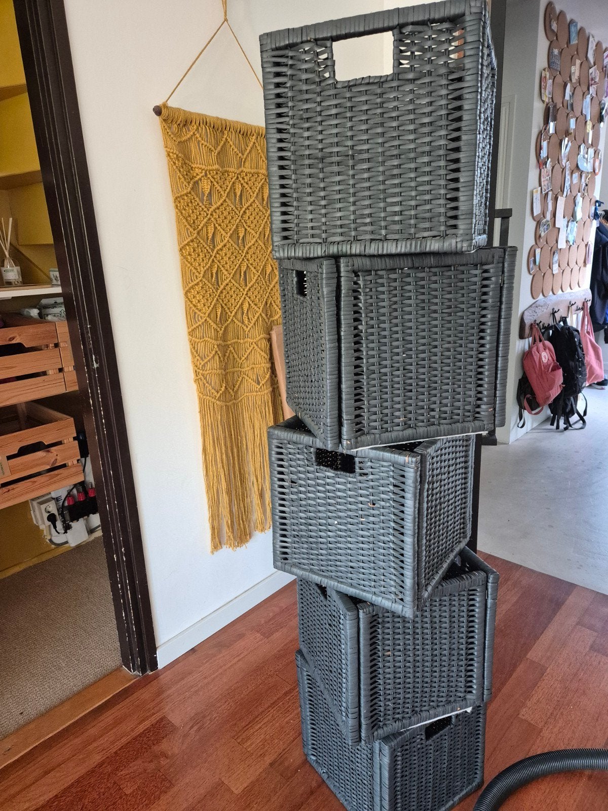 ikea branas manden 12x, Ophalen, Gebruikt, Natuurlijk materiaal, Modern