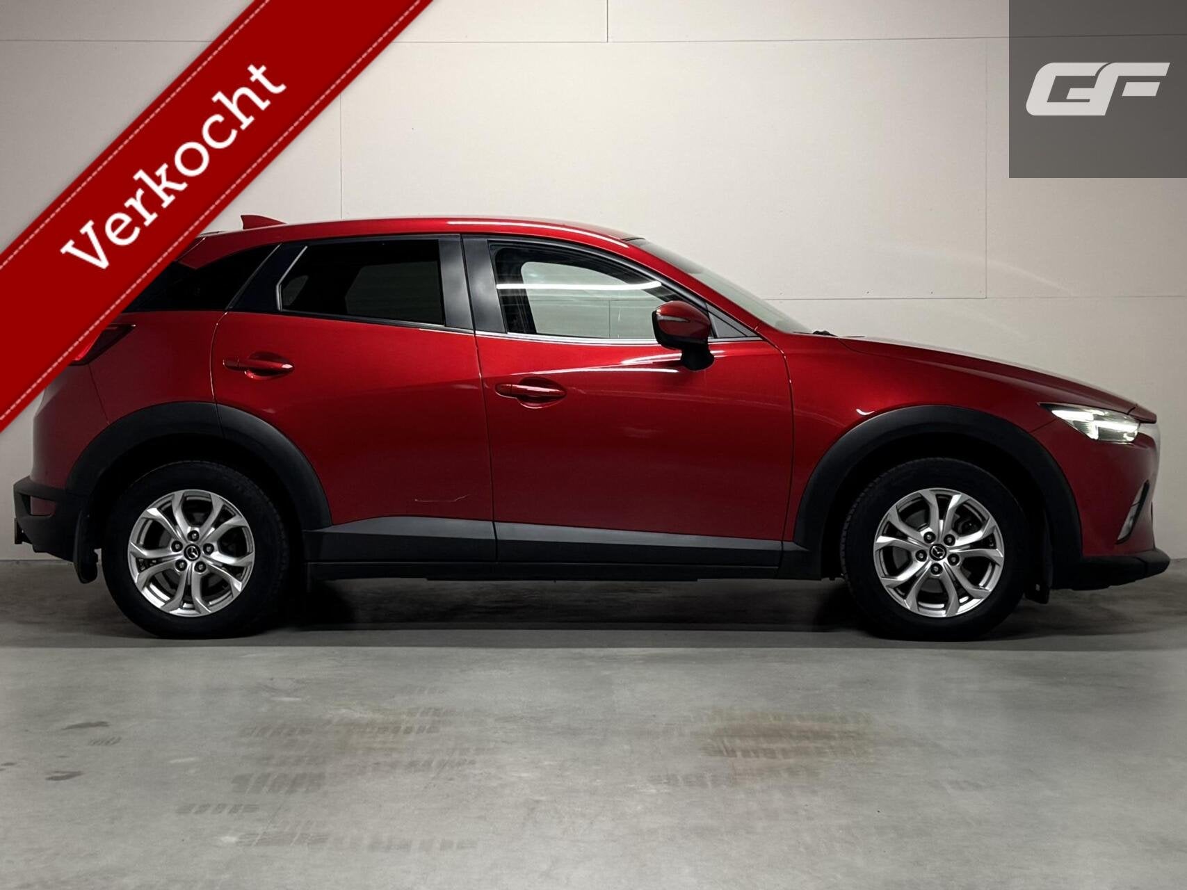 Mazda CX-3 2.0 SkyActiv-G 120 SkyLease+ Navi Cruise Stoelver, Auto's, Mazda, Voorwielaandrijving, 1998 cc, Stof, Gebruikt