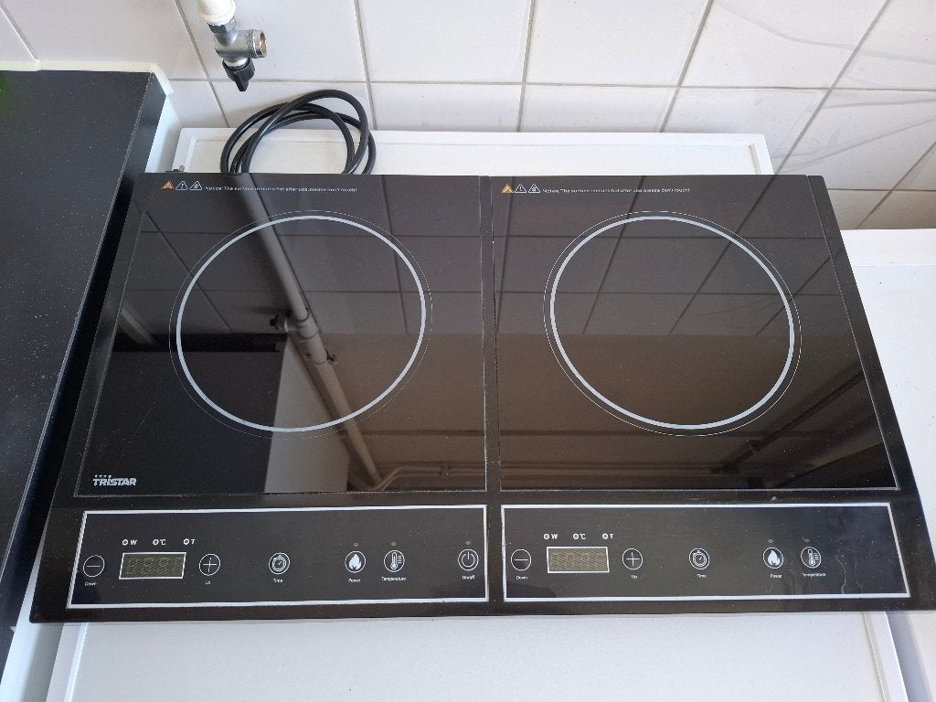 Tristar Inductiekookplaat, Ophalen, 3 kookzones of minder, Zo goed als nieuw, Inductie