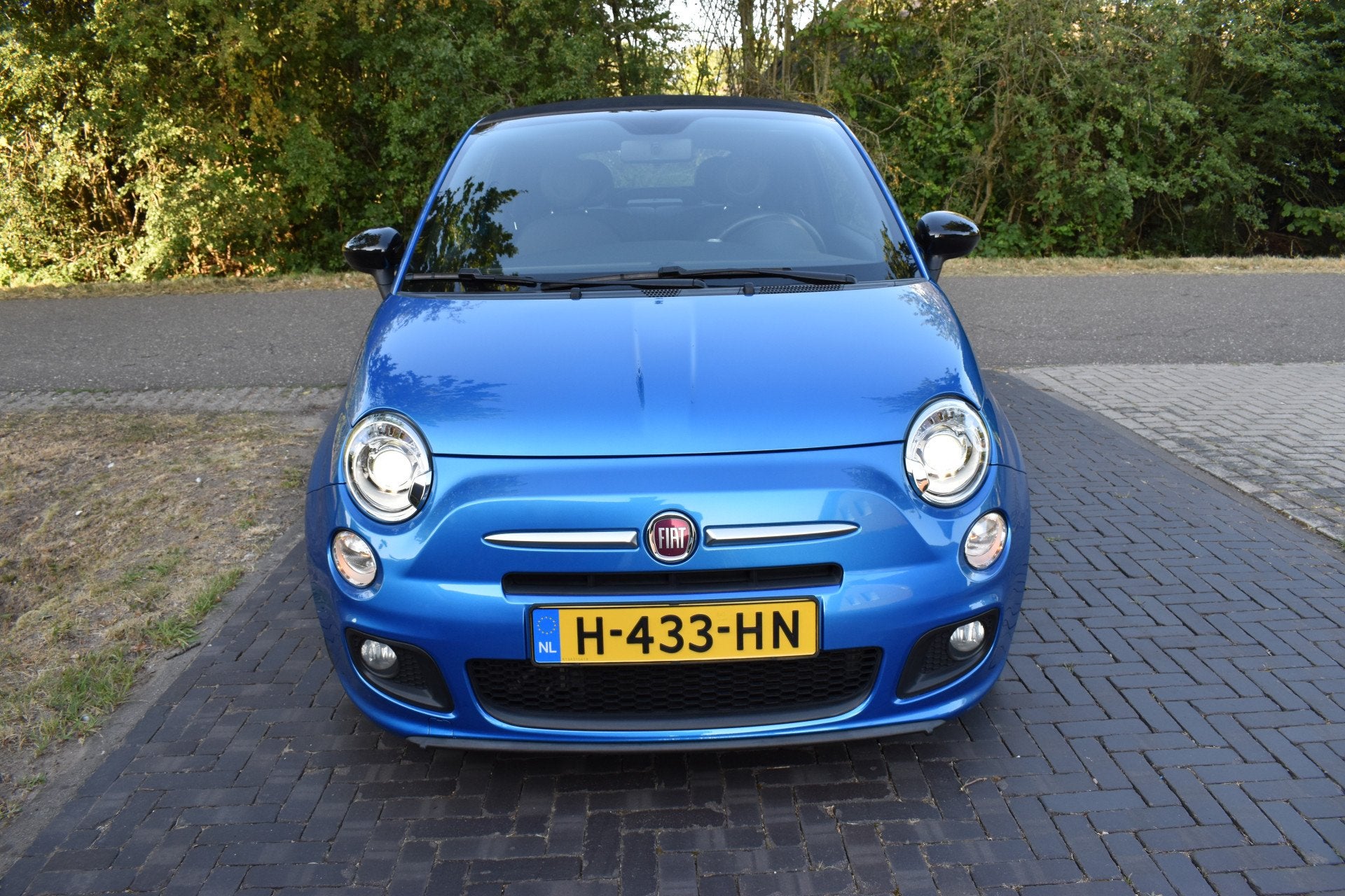 Fiat 500C 0.9 TwinAir 500Sport AUT. Cabrio NIEUWST!, Auto's, Fiat, 86 pk, Euro 6, Cabriolet, Leder