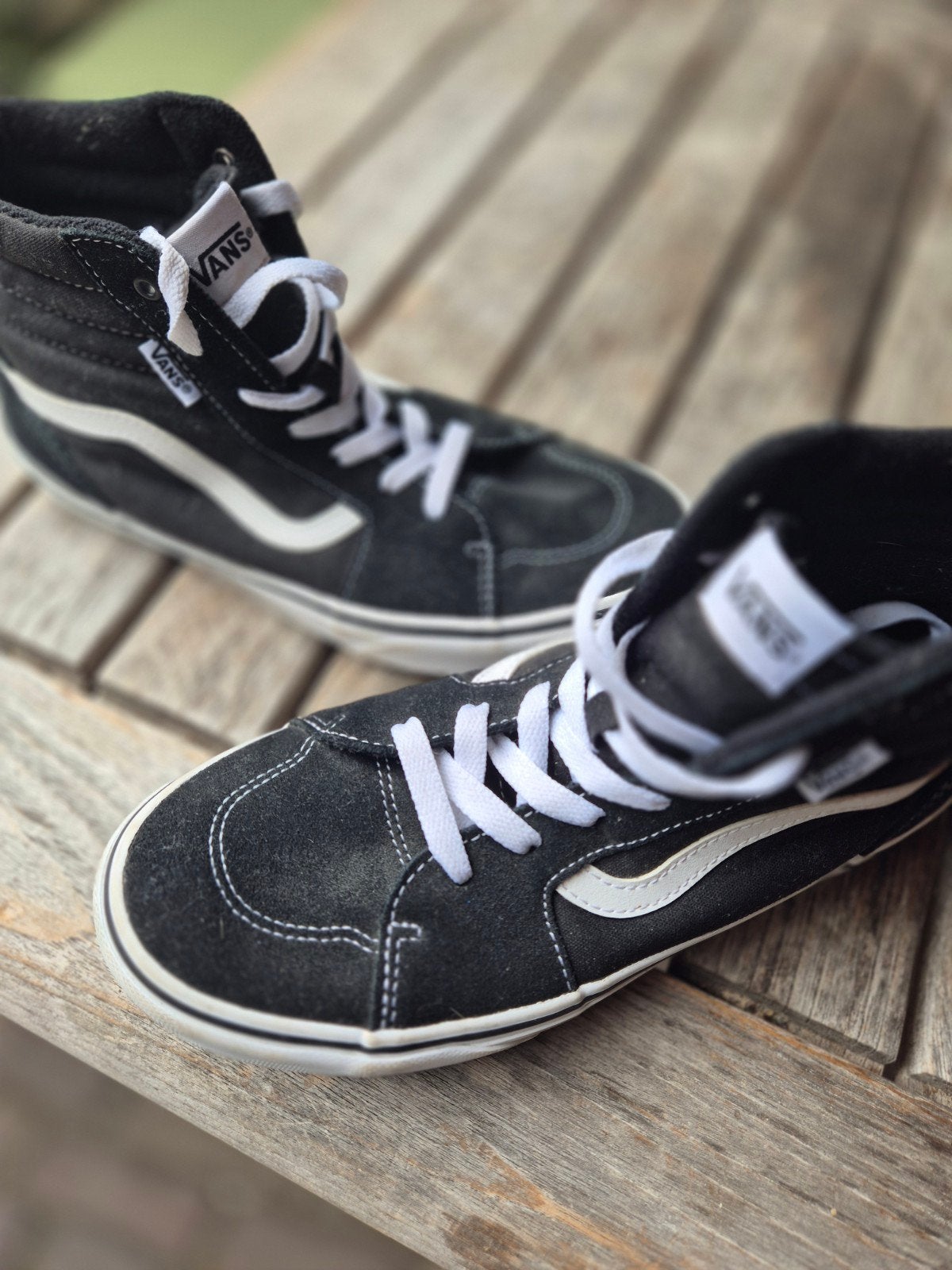 Leuke Vans schoenen maat 38 - Slechts twee maal gedragen, Zwart, Ophalen of Verzenden, Vans, Sneakers of Gympen