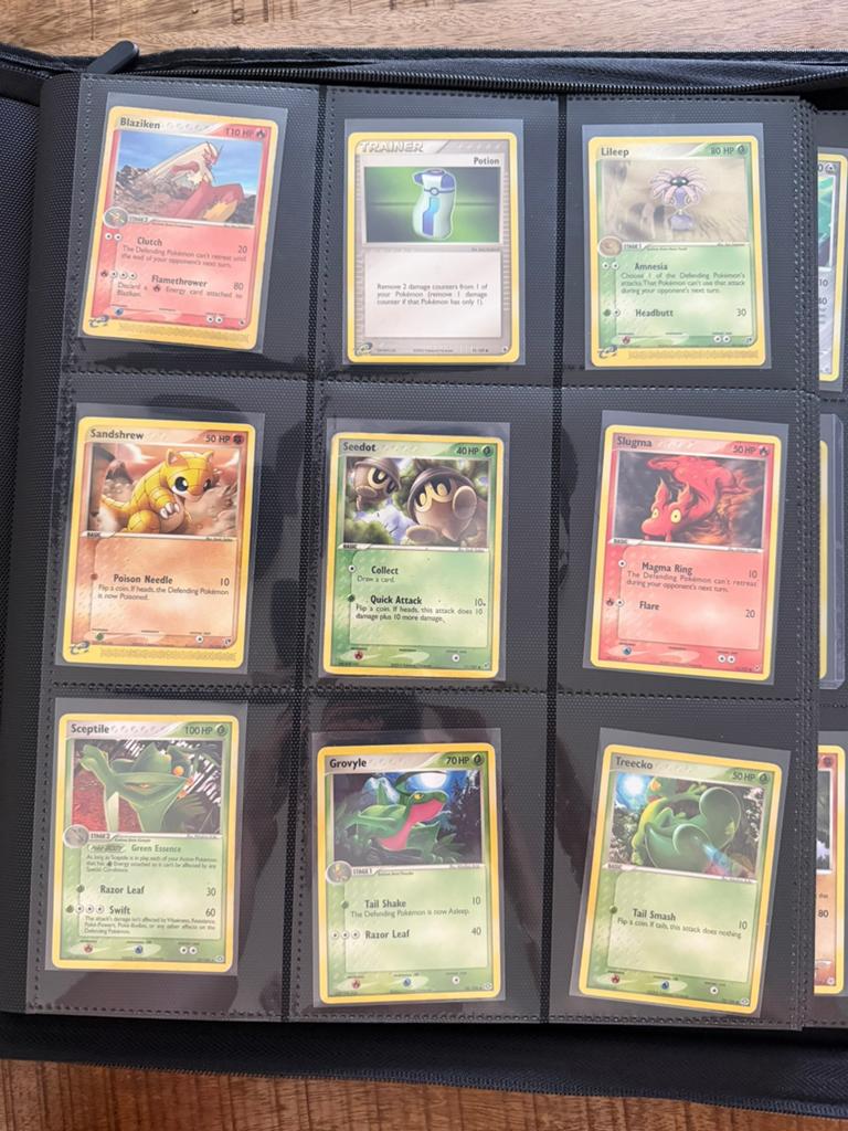 Pokemon kaarten EX set (engels), Ophalen of Verzenden, Zo goed als nieuw, Meerdere kaarten