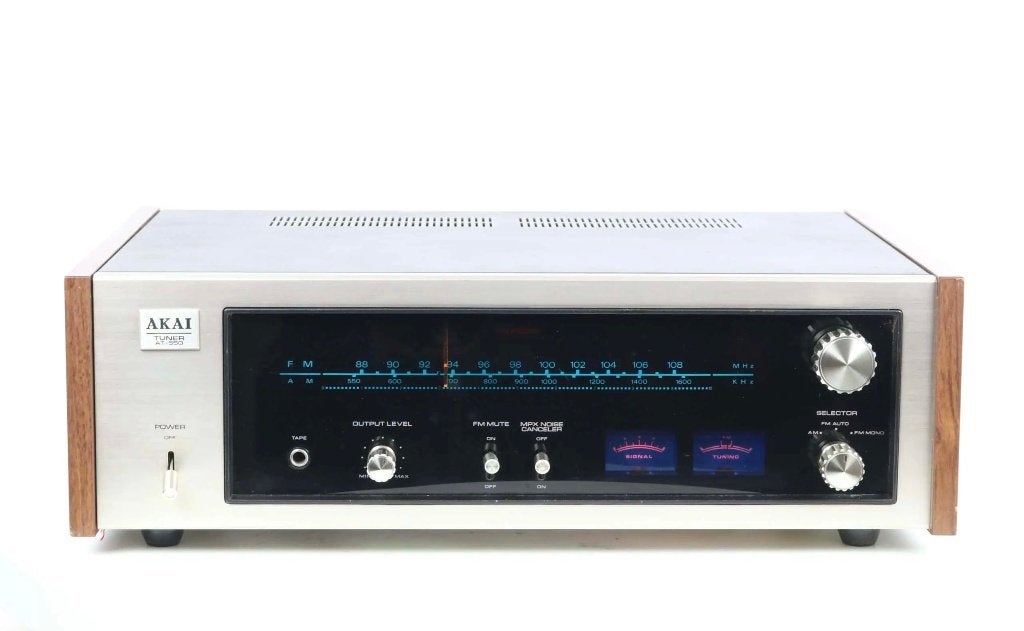 Akai AT-550 AM/FM stereo tuner, Ophalen of Verzenden, N.v.t, N.v.t, N.v.t