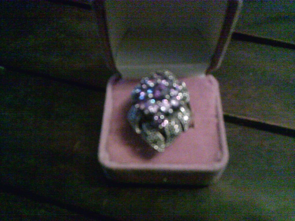 zilveren ring, Antiek en Kunst, Ophalen, Zilver